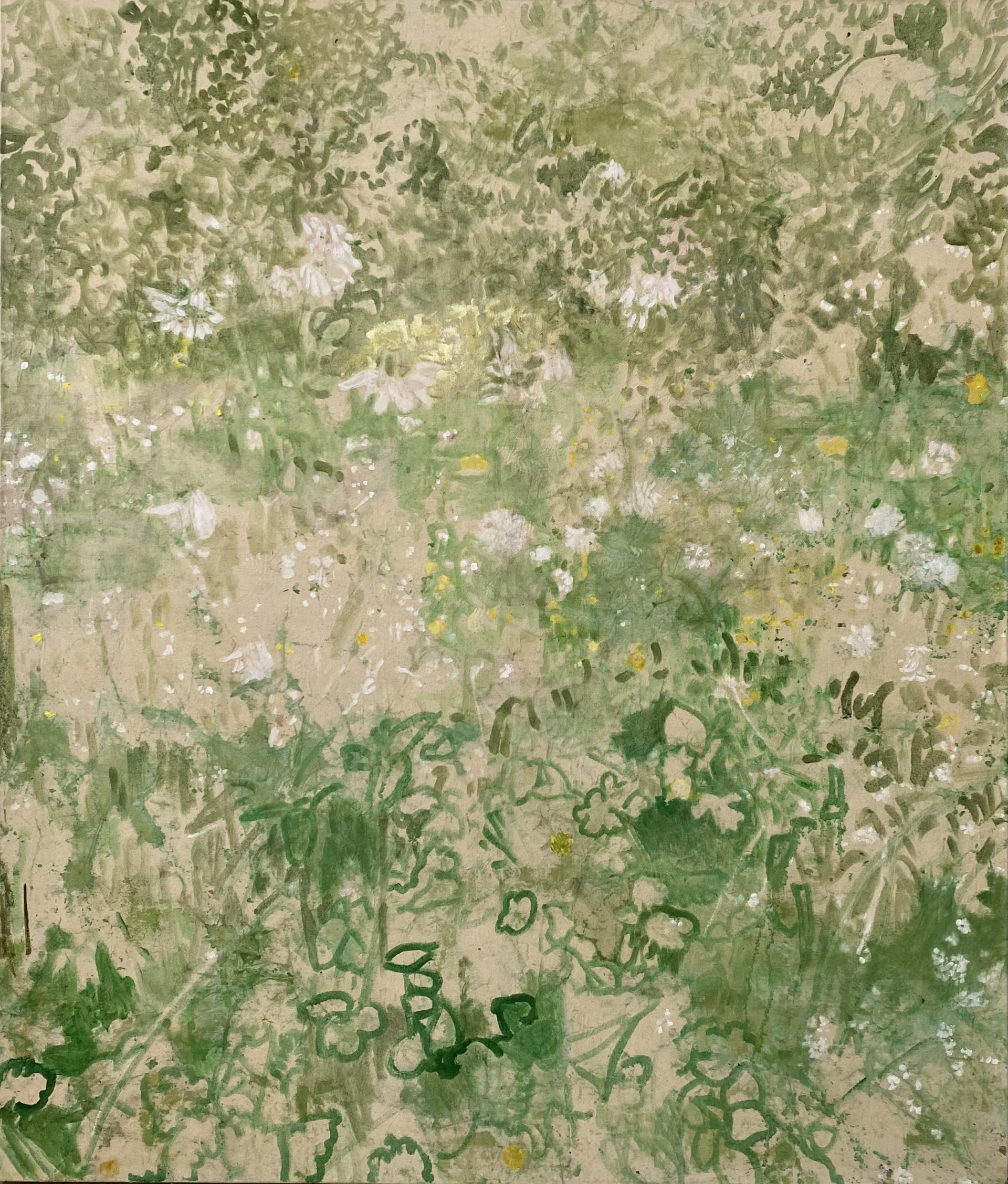 Spring Burst in Yellow and White